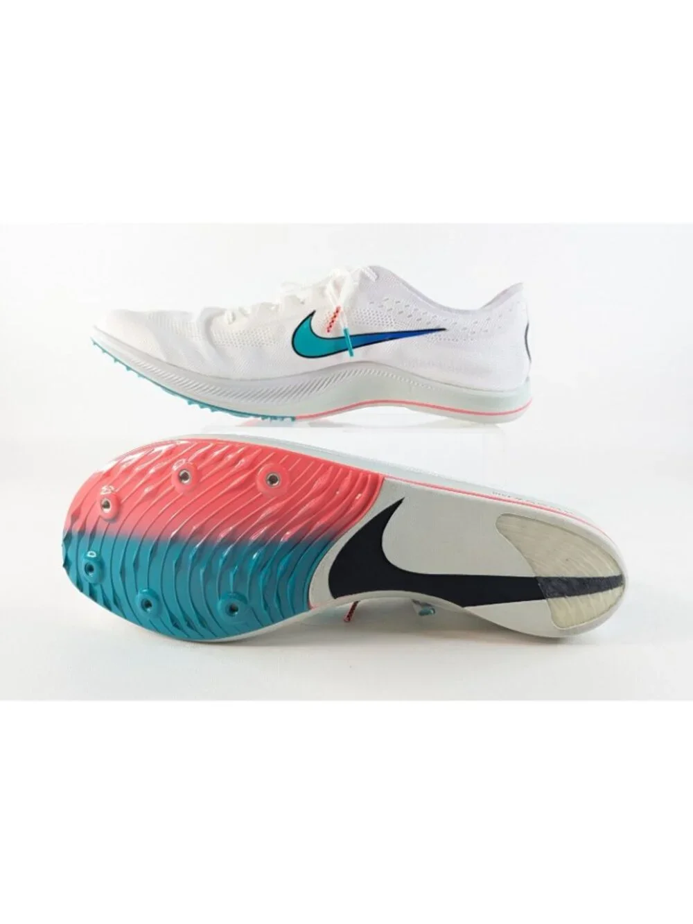 Nike Zoom X Dragonfly Track Spikes Men’s 15 White Jade Ombre Shoes CV0400-100